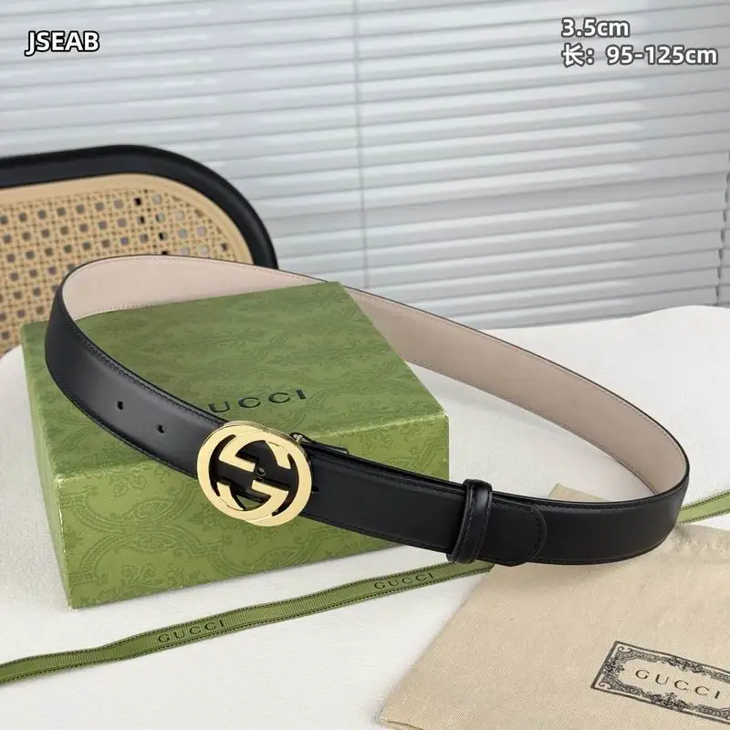 Gucci belt 35mmX95-125cm 8L100